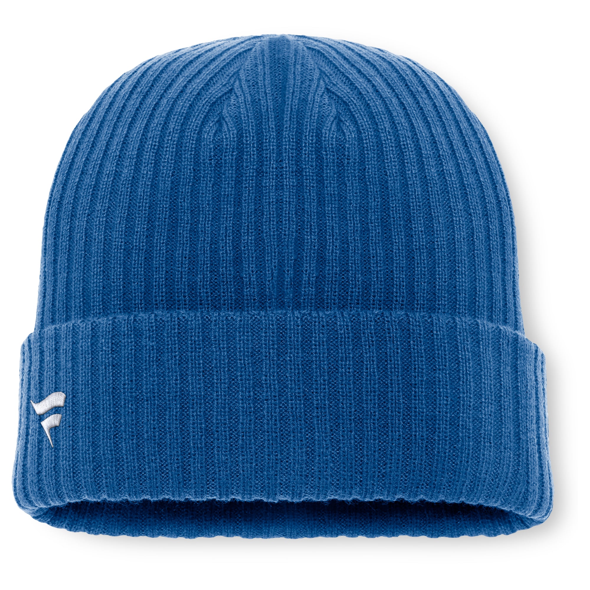 Bonnet en tricot à revers Fanatics Blue St. Louis Blues pour homme avec logo principal