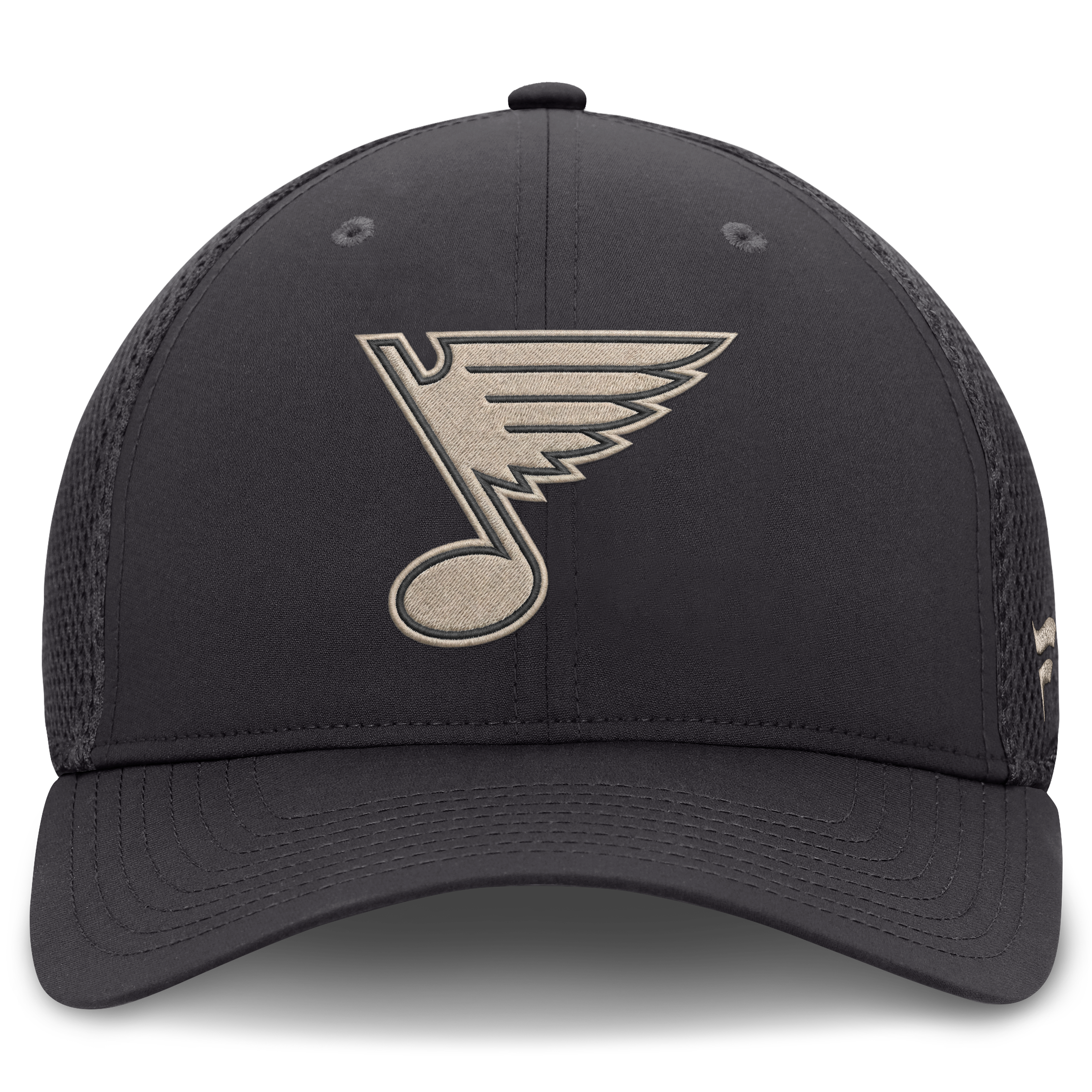 Casquette extensible Fanatics anthracite St. Louis Blues Road pour homme