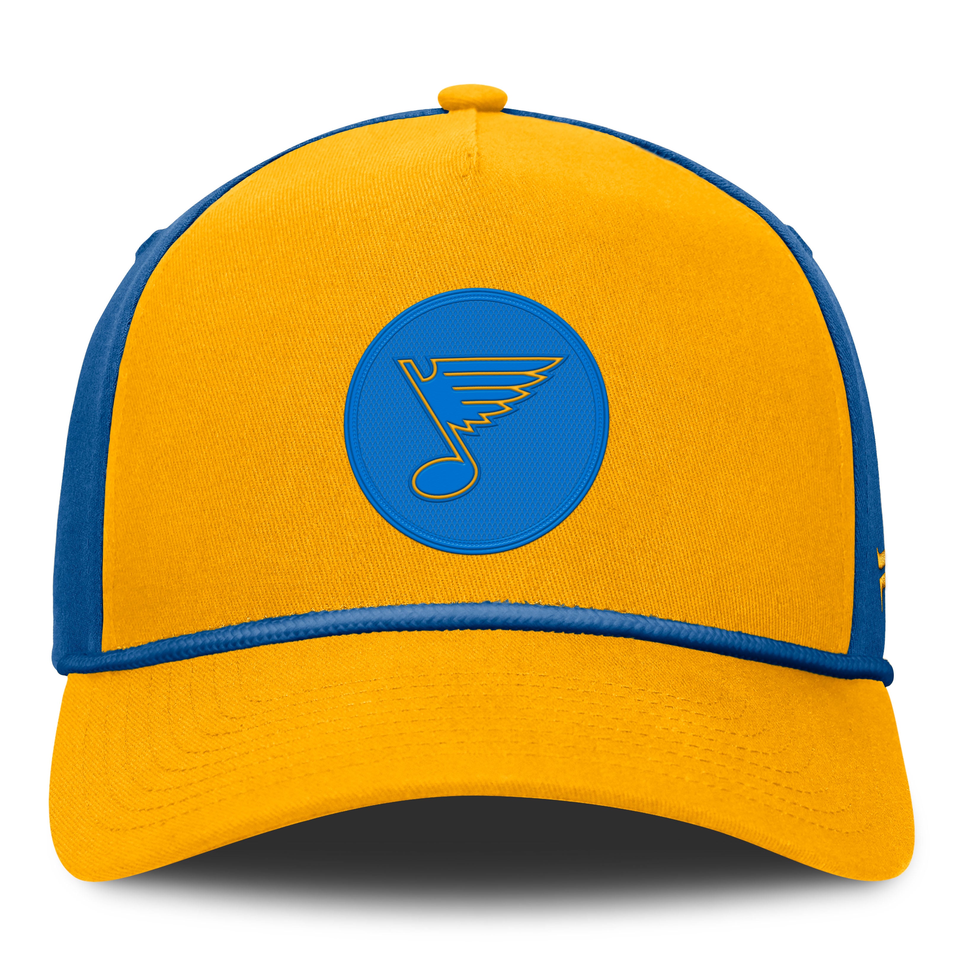 Men's Fanatics Gold St. Louis Blues Authentic Pro Rink A-Frame Adjustable Hat