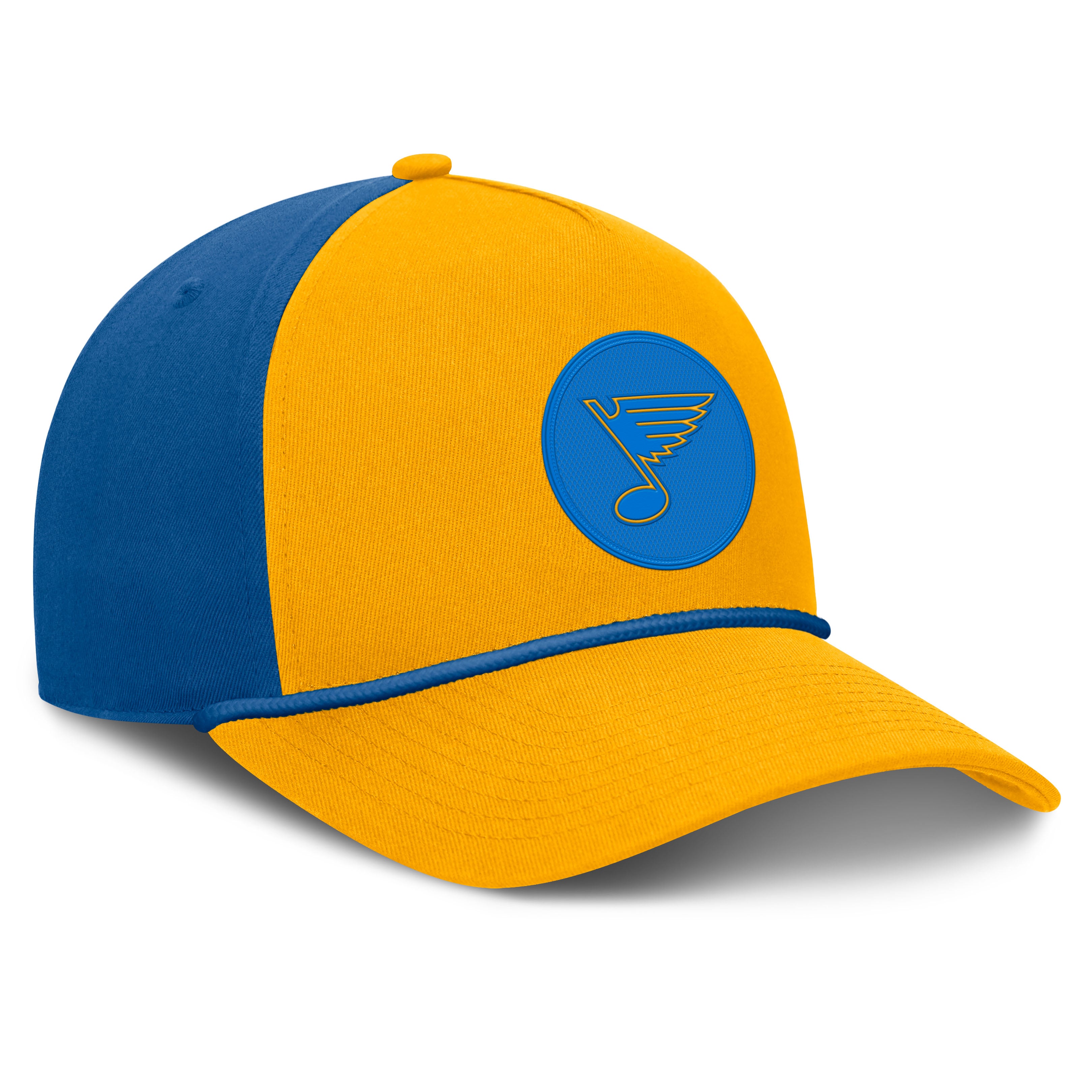 Men's Fanatics Gold St. Louis Blues Authentic Pro Rink A-Frame Adjustable Hat