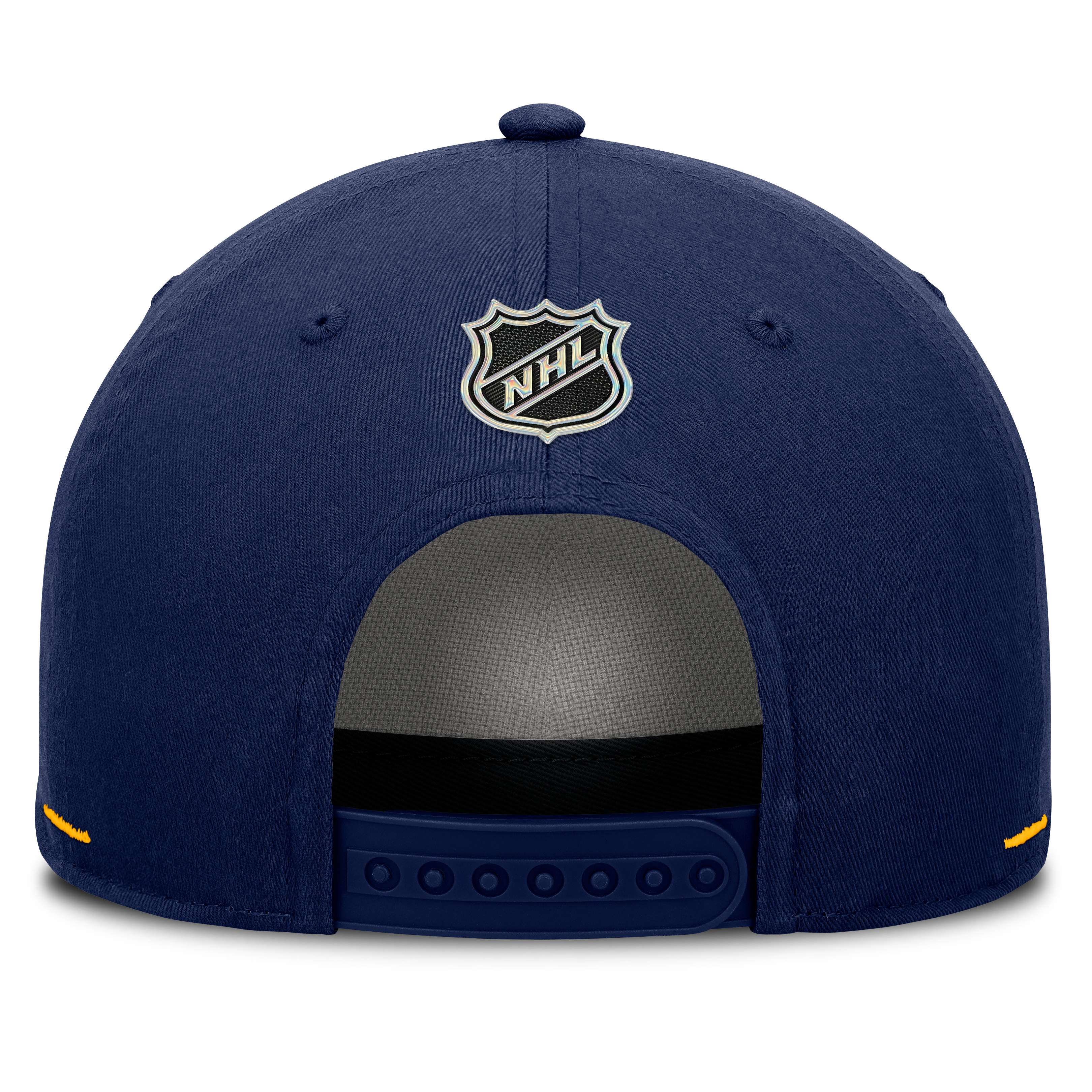 Casquette ajustable Fanatics bleu marine St. Louis Blues Alternate Authentic Pro Rink A-Frame pour homme