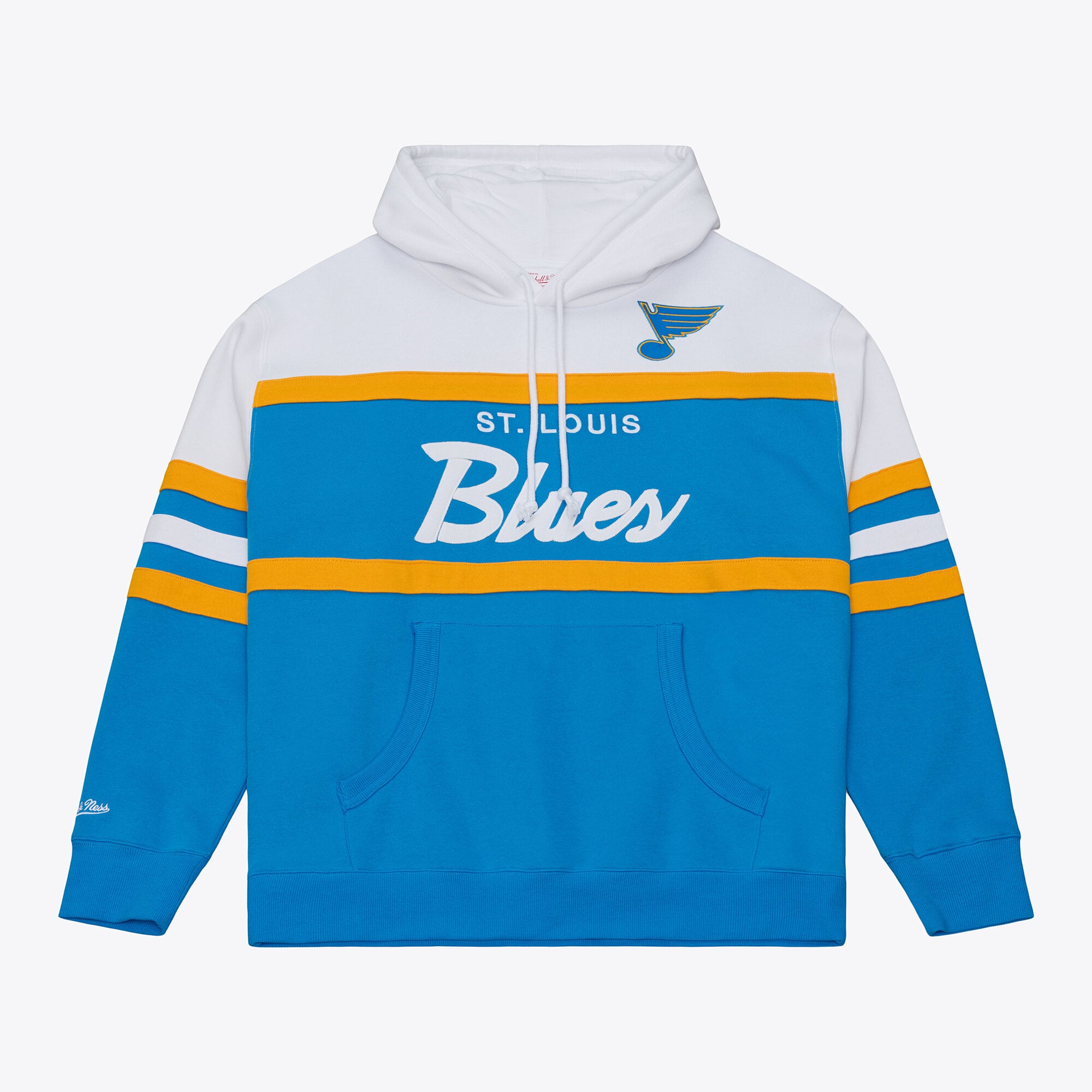 Sweat à capuche Mitchell & Ness Royal St. Louis Blues pour homme