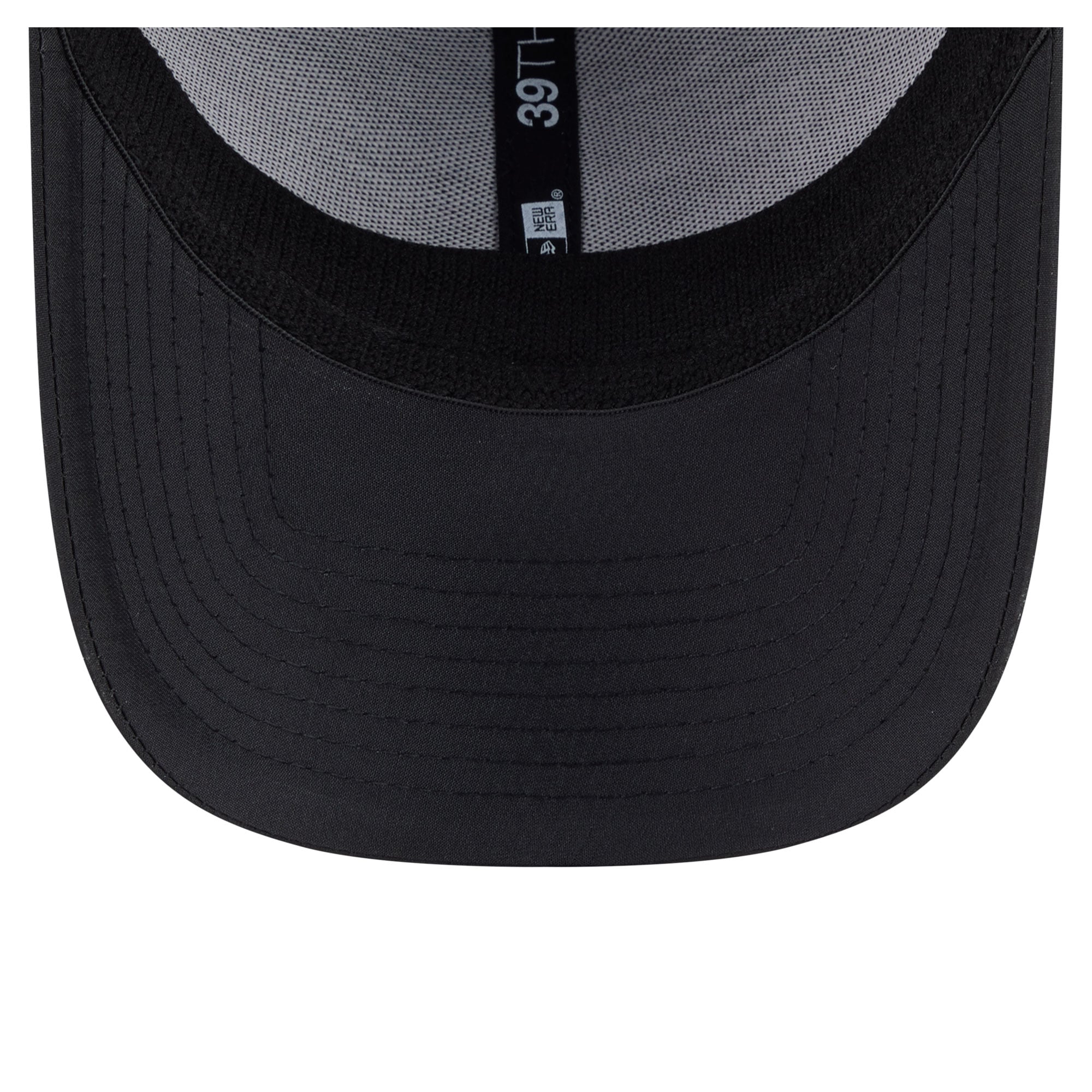 Casquette extensible New Era noire St. Louis Blues Blackout 39THIRTY pour homme