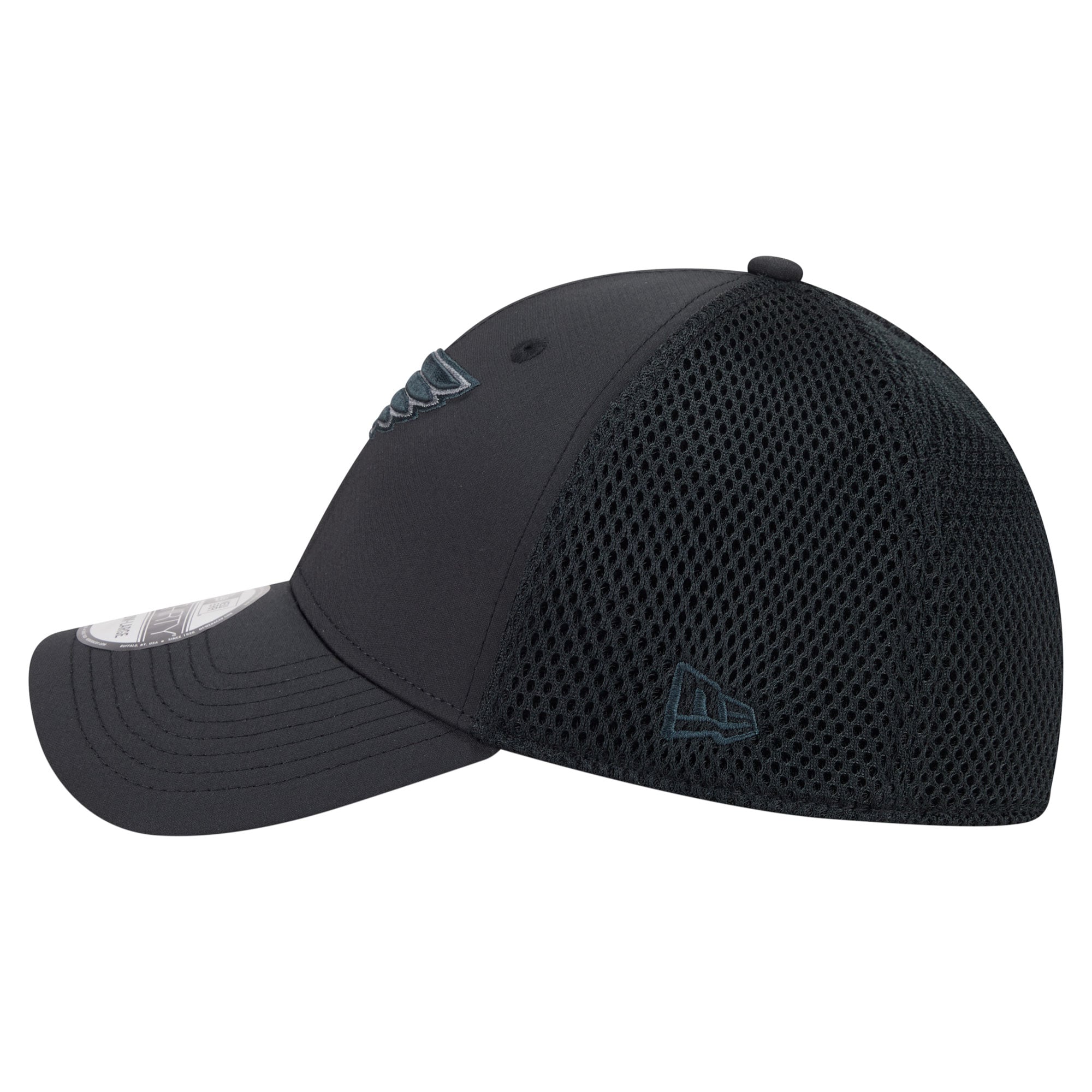 Casquette extensible New Era noire St. Louis Blues Blackout 39THIRTY pour homme