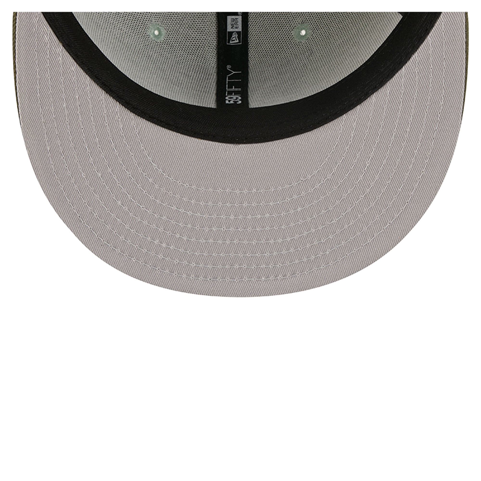 Casquette ajustée New Era 59FIFTY pour homme, coloris vert sauge/olive