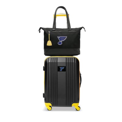 St. Louis Blues MOJO Premium Laptop Tote Bag and Luggage Set