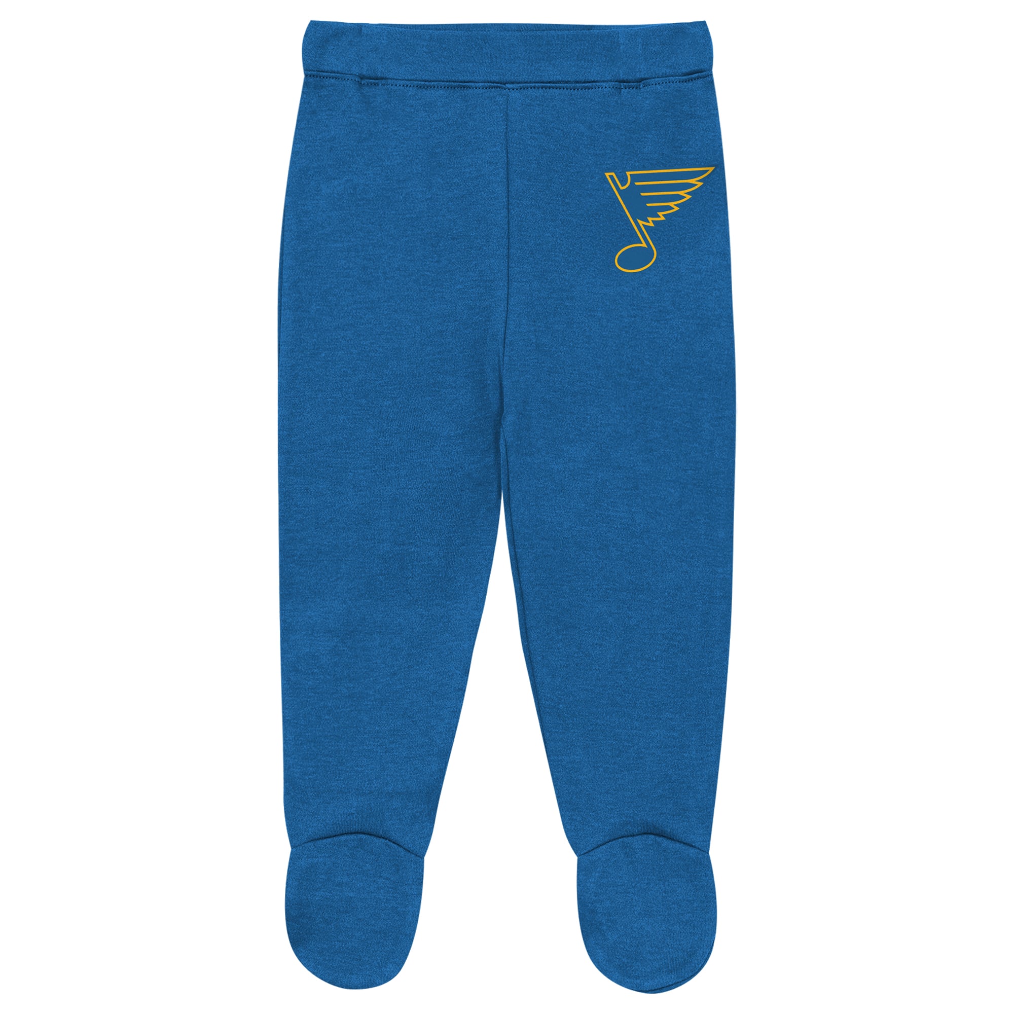 Newborn Outerstuff  Heathered Bone St. Louis Blues Huddles and Giggles Three-Piece Set