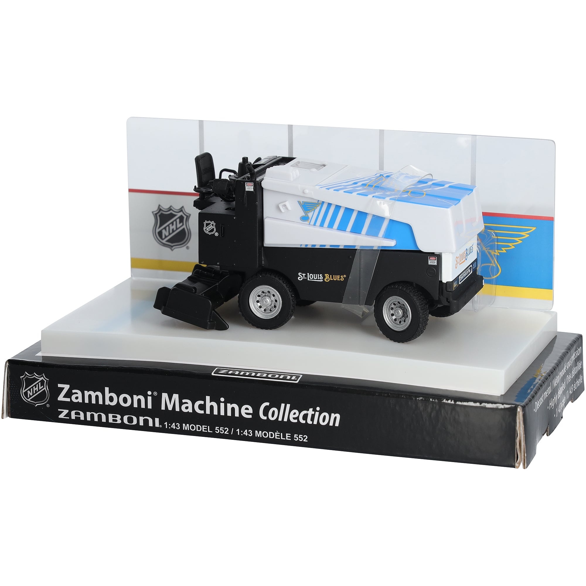 Zamboni miniature moulée sous pression à l'échelle 1:43