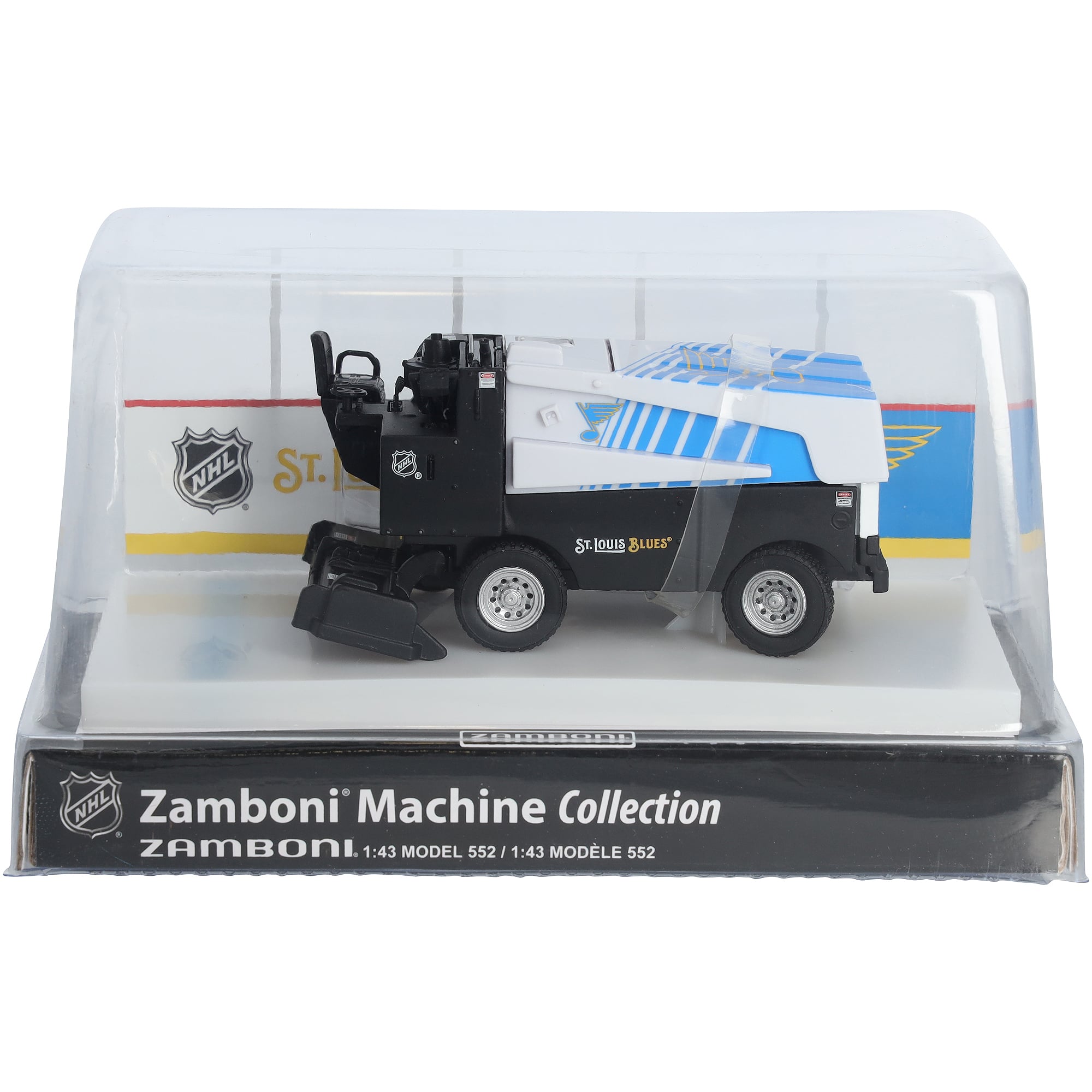Zamboni miniature moulée sous pression à l'échelle 1:43