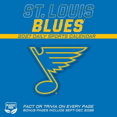 St. Louis Blues 2027 Box Calendar