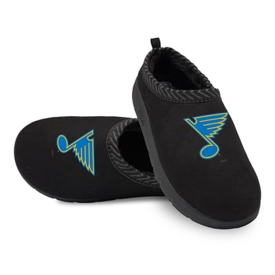 St. Louis Blues ISlide Unisex Primary Logo Mission Slipper - Black
