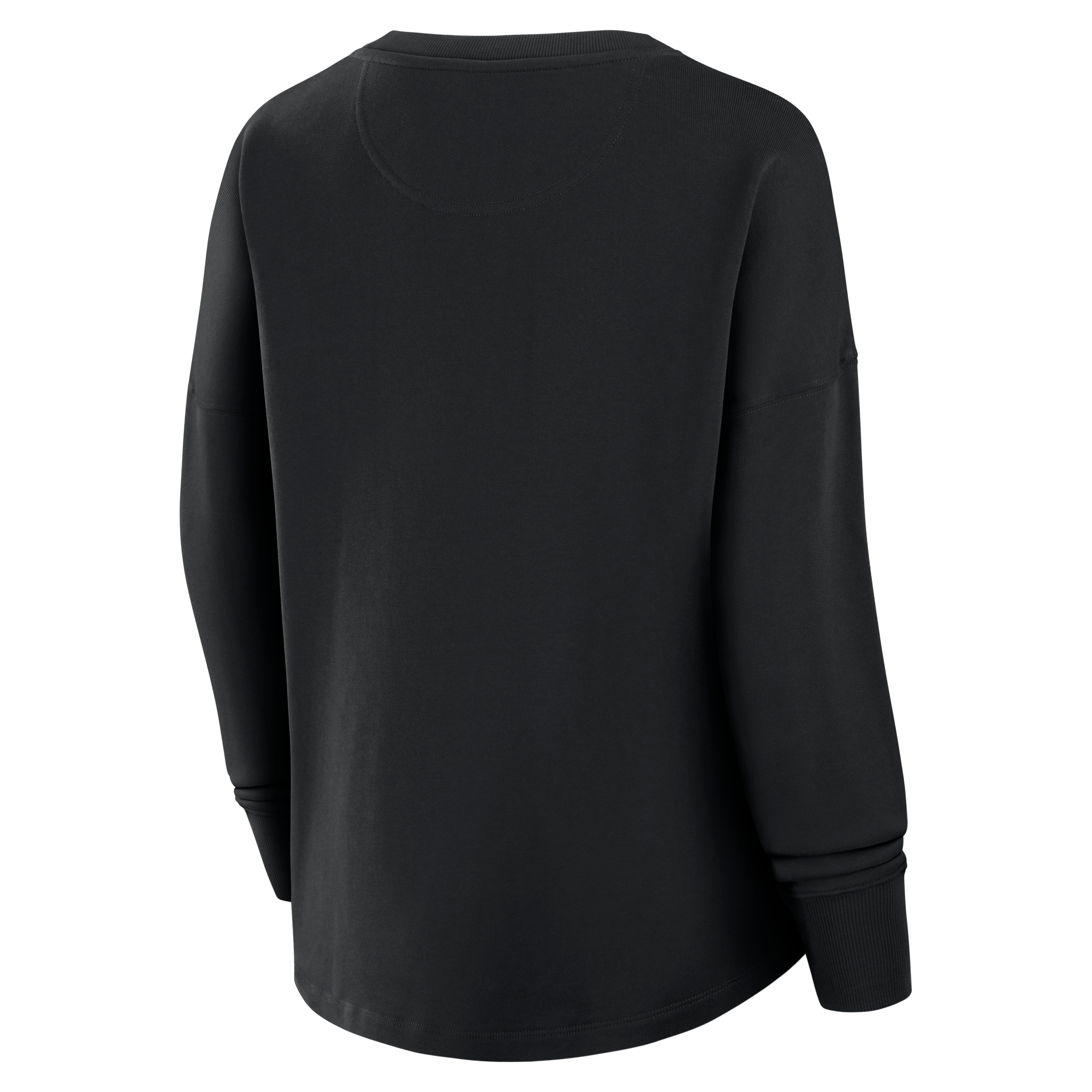 Sweat-shirt oversize noir pour femme Fanatics St. Louis Blues avec logo Foundation Script