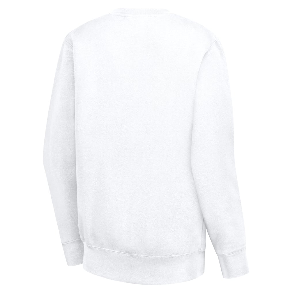 Women's St. Louis Blues  G-III 4Her by Carl Banks White Hockey Girls Team Graphic Fleece Pullover Sweatshirt
