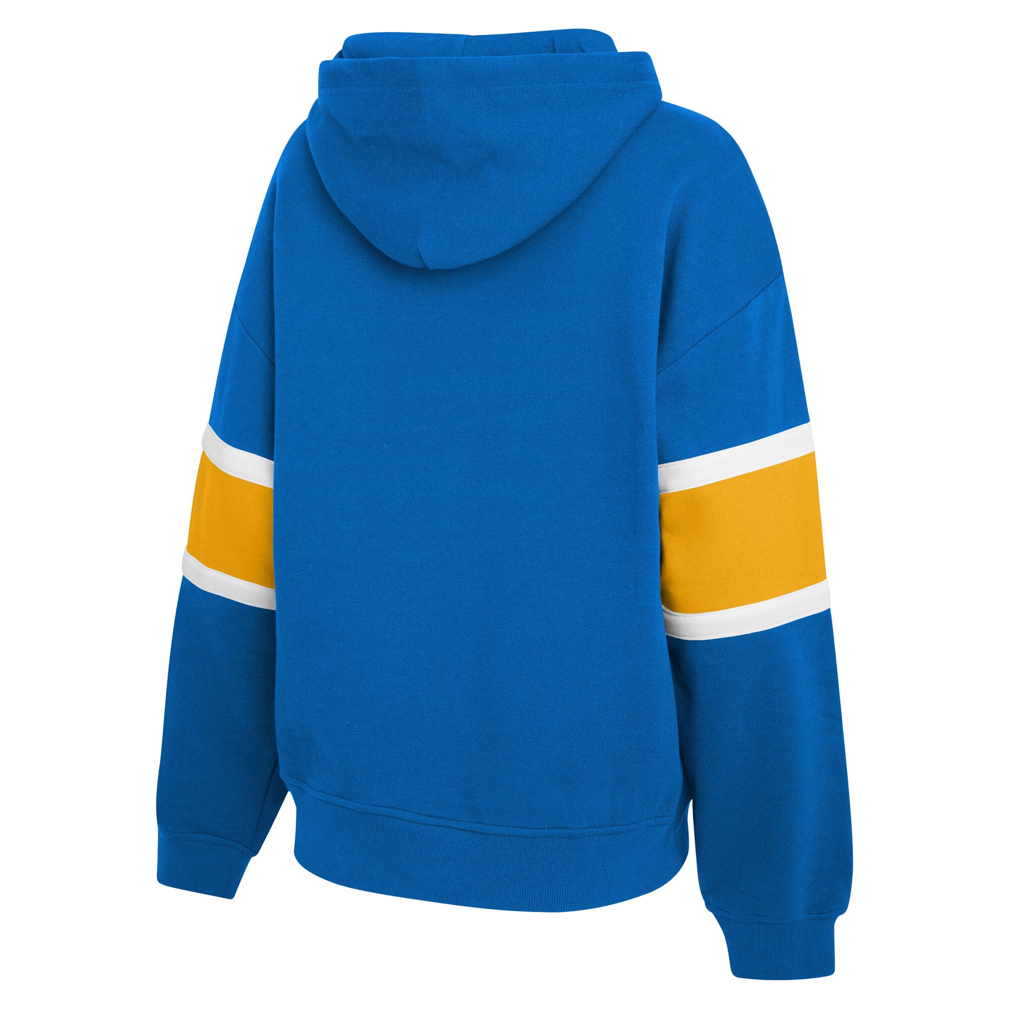 Sweat à capuche rayé bleu St. Louis Blues pour femme de la marque WEAR by Erin Andrews