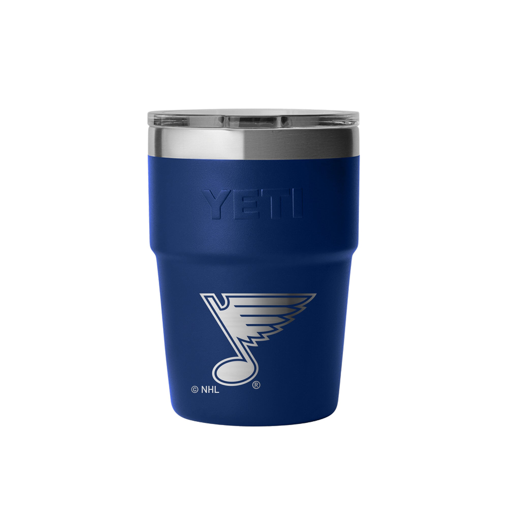 Gobelet empilable YETI St. Louis Blues 473 ml (16 oz) Rambler avec couvercle MagSlider