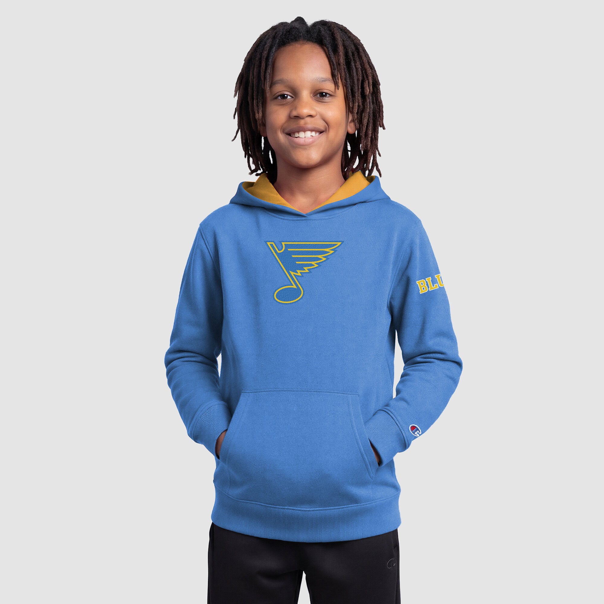 Youth Champion  Blue St. Louis Blues Fleece Hoodie