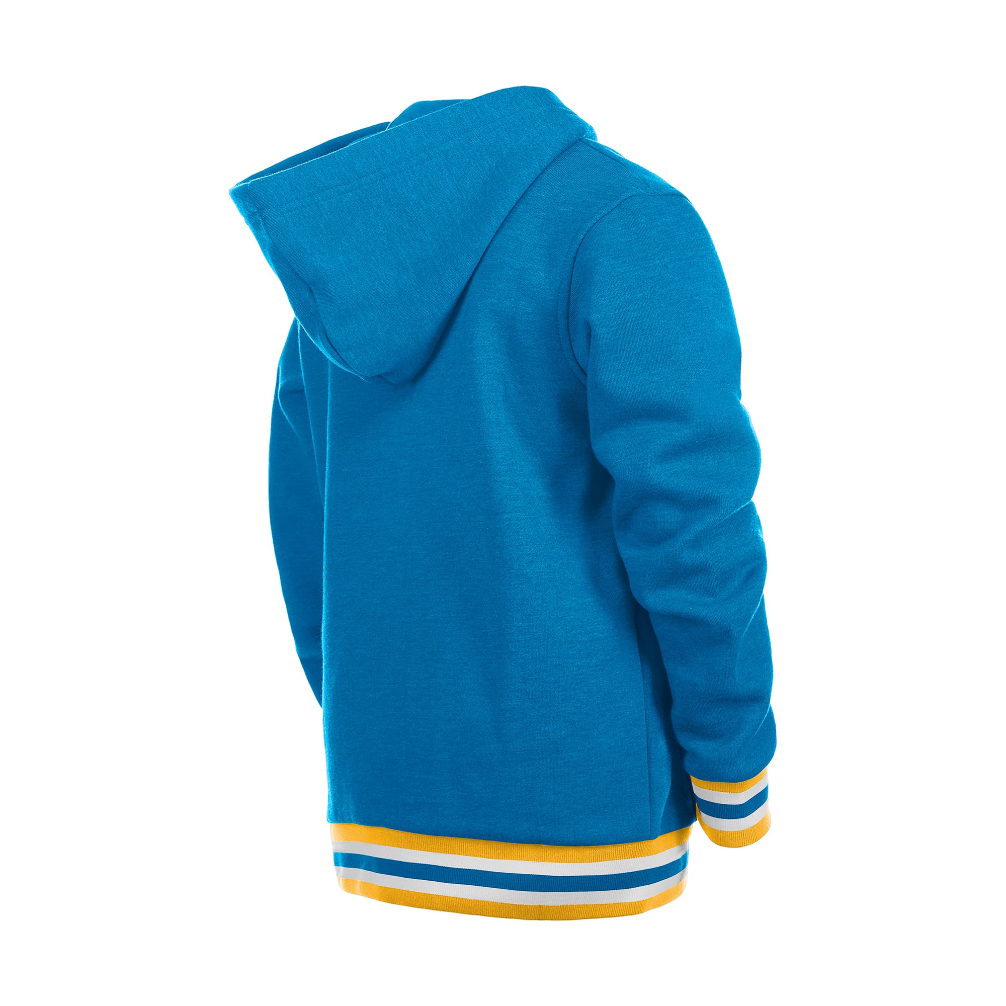 Youth New Era Blue St. Louis Blues Knit Trim Pullover Hoodie