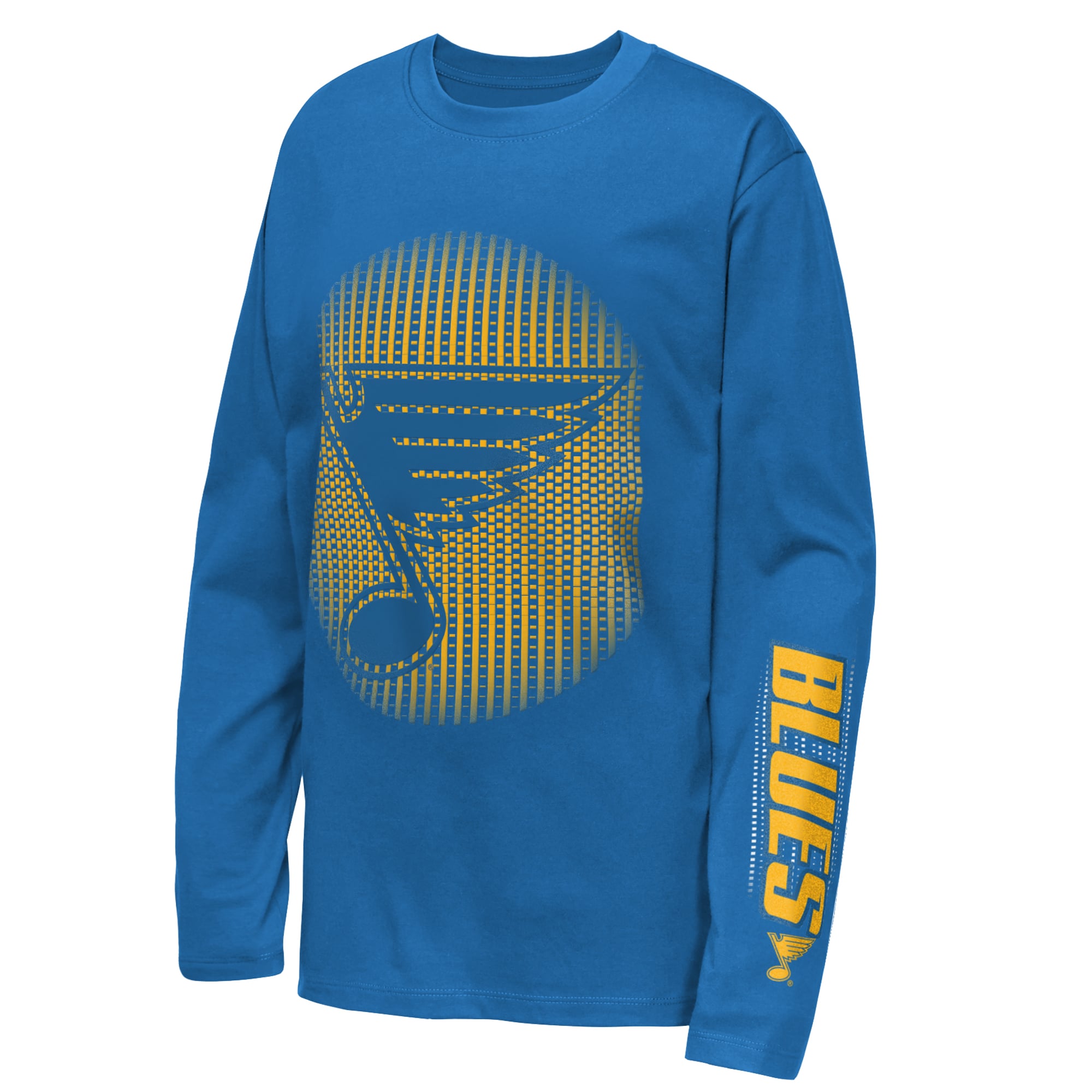 Youth Outerstuff Blue St. Louis Blues Regroup & Reset Long Sleeve T-Shirt