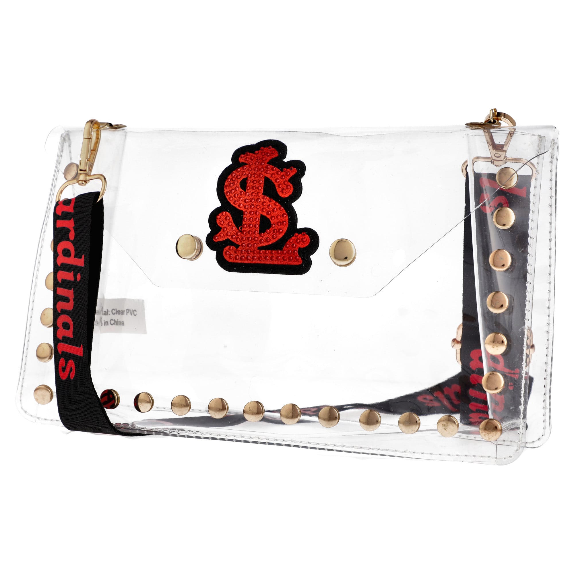 Sac bandoulière transparent FABGATING by Cuce St. Louis Cardinals