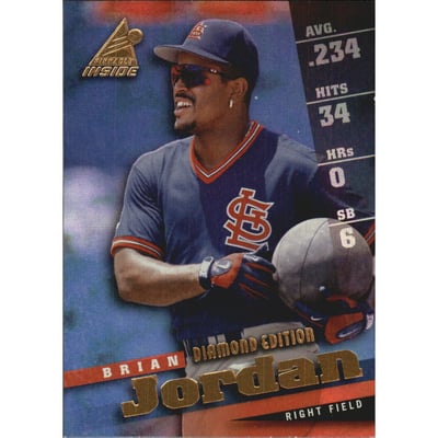 1998 Pinnacle Inside Diamond Edition #103 Brian Jordan