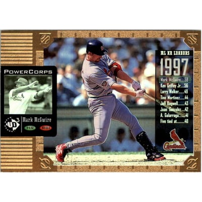 1998 UD3 #230 Mark McGwire PR