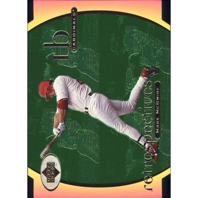 1998 Upper Deck Retrospectives #11 Mark McGwire