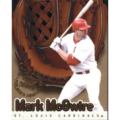 1999 Paramount Fielder's Choice #15 Mark McGwire