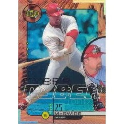 1999 UD Ionix Cyber #C9 Mark McGwire