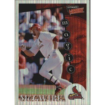 1999 Ultimate Victory Parallel #166 Mark McGwire MM