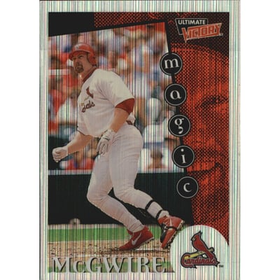 1999 Ultimate Victory Parallel #168 Mark McGwire MM