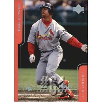 1999 Upper Deck Challengers for 70 Challengers Edition #64 Mark McGwire HRH