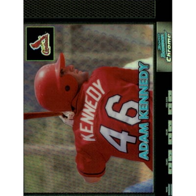 2000 Bowman Chrome Retro/Future Refractors #392 Adam Kennedy