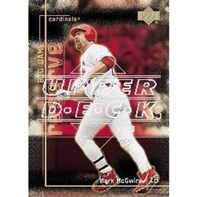 2001 UD Reserve Big Game #BG3 Mark McGwire
