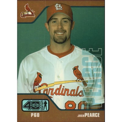 2002 Upper Deck 40-Man Electric Rainbow #594 Josh Pearce
