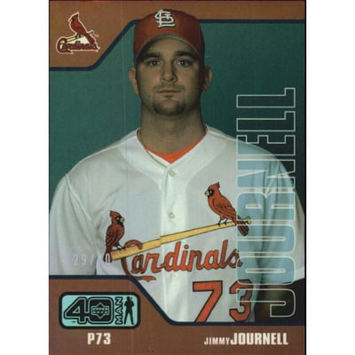 2002 Upper Deck 40-Man Electric Rainbow #596 Jim Journell
