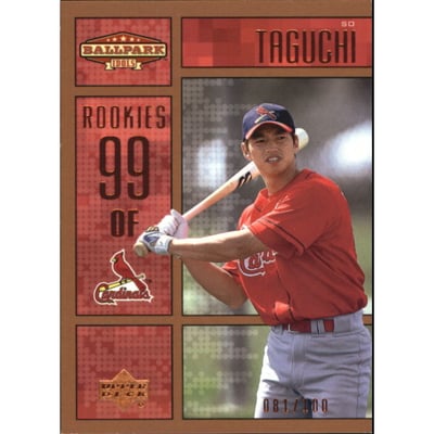 2002 Upper Deck Ballpark Idols Bronze #208 So Taguchi ROO