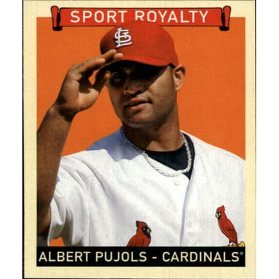 2008 Upper Deck Goudey Mini Red Backs #272 Albert Pujols SR