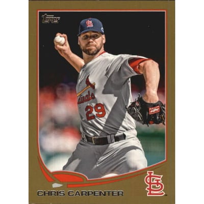 2013 Topps Mini Gold #631 Chris Carpenter
