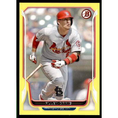 2014 Bowman Yellow #112 Allen Craig