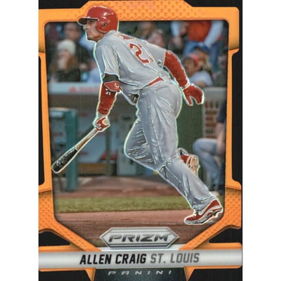 2014 Panini Prizm Prizms Orange Die Cut #62 Allen Craig
