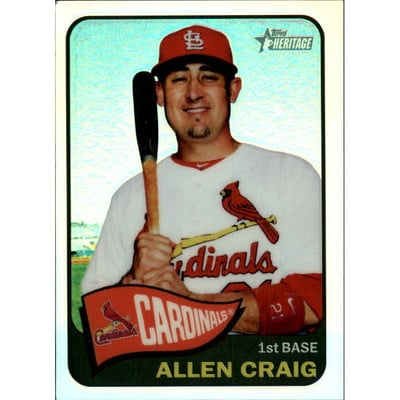 2014 Topps Heritage Chrome Refractors #190 Allen Craig