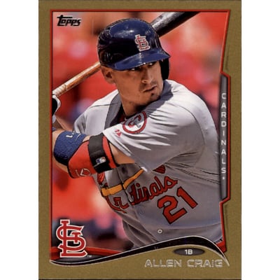 2014 Topps Mini Gold #481 Allen Craig