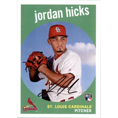 2018 Topps Archives Venezuelan Gray Back #22 Jordan Hicks