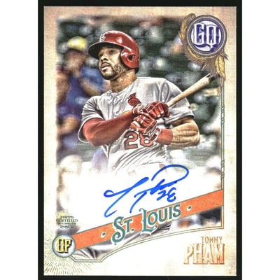 2018 Topps Gypsy Queen Autographs #GQATP Tommy Pham