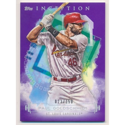 2019 Topps Inception Purple #38 Paul Goldschmidt