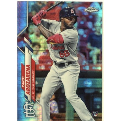 2020 Topps Chrome Prism Refractors #49 Randy Arozarena