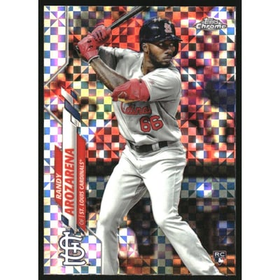 2020 Topps Chrome X-Fractors #49 Randy Arozarena