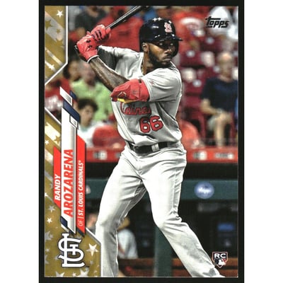 2020 Topps Factory Set Gold Stars #229 Randy Arozarena