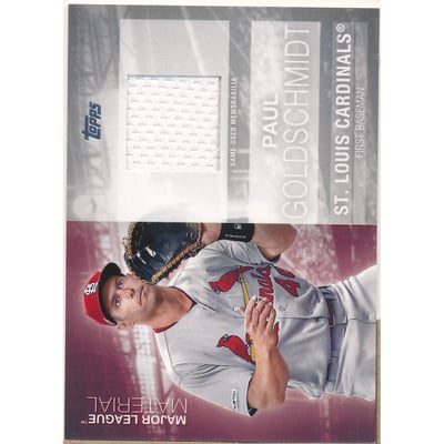 2020 Topps Major League Materials #MLMPG Paul Goldschmidt S2