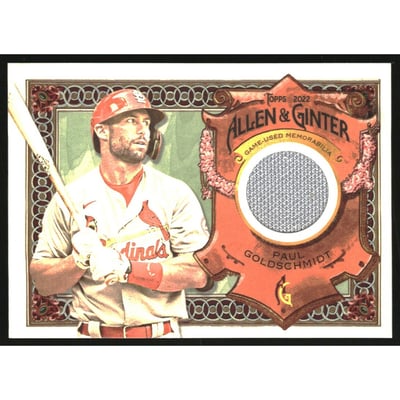 2022 Topps Allen and Ginter Relics #AGRAPG Paul Goldschmidt